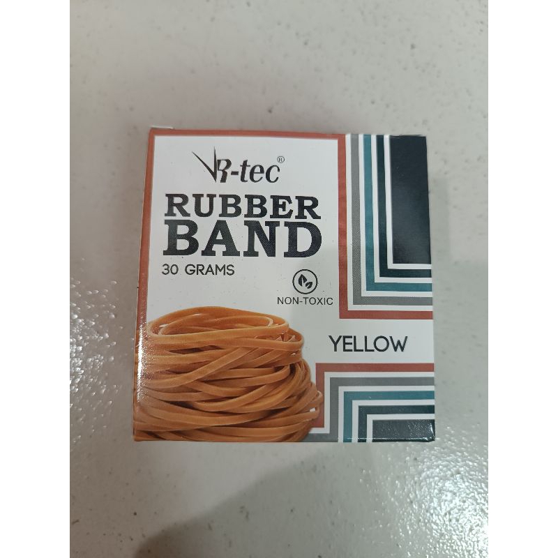 Yellow Rubber Band 30grams | Shopee Philippines