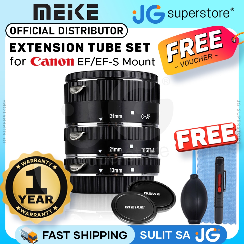Meike MK C AF1 A Metal Auto Focus Macro Extension Tube Set For Canon DSLR Camera 13MM 21MM 31MM 1D 6D 7D 50D 70D 550D 700D 5D 5D Mark II 5D Mark III