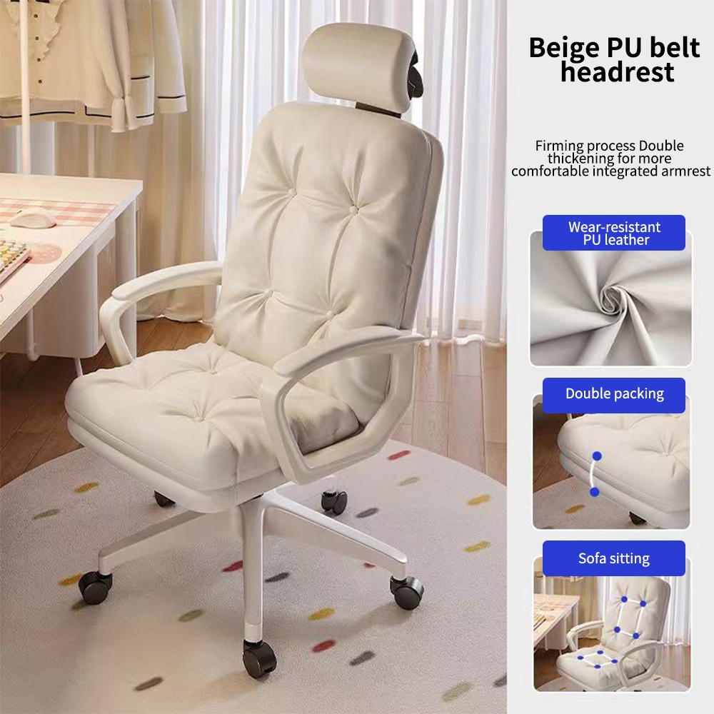 Computer chair lift back swivel chair bedroom student study office chair Shopee Philippines