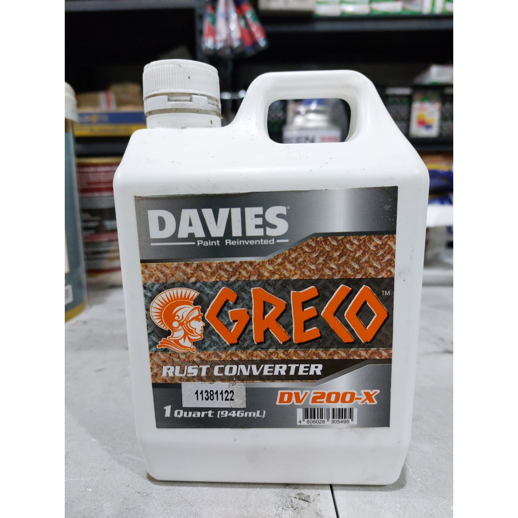 DAVIES GRECO Rust Converter 1Ltr ( Anti-Corrosion , Kalawang Remover ...