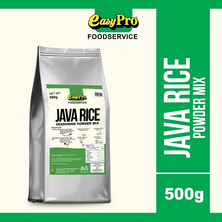 EASYPRO - Java Rice Mix Powder 500g | Shopee Philippines