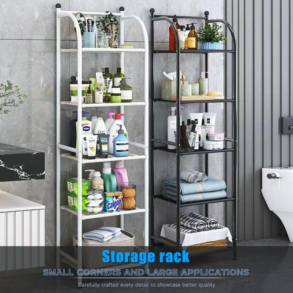 Toilet Rack Washing Machine Rack Towel Storage Rack Clutter Rack ...