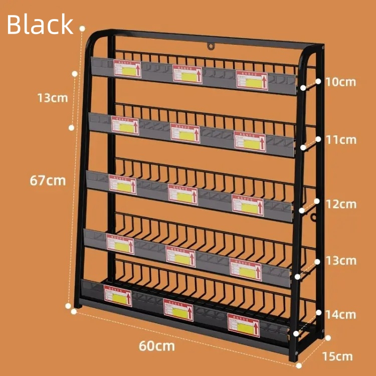 Supermarket shelves cash register display rack shelf for store stand ...