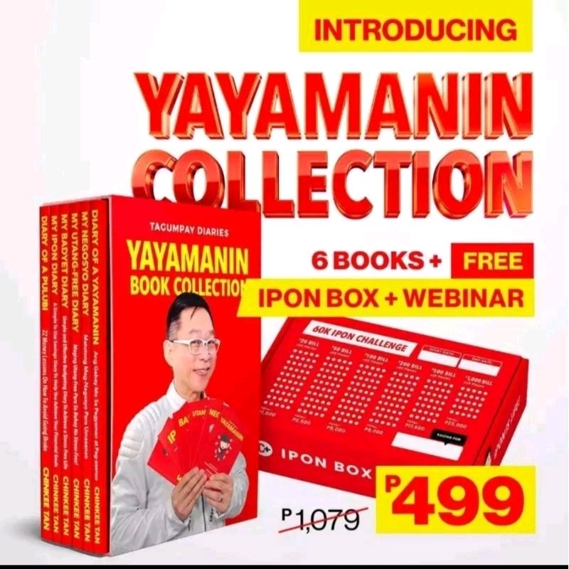 Yayamanin Collection (6 Diary Books+ IponBox) By Chinkee Tan | Shopee ...