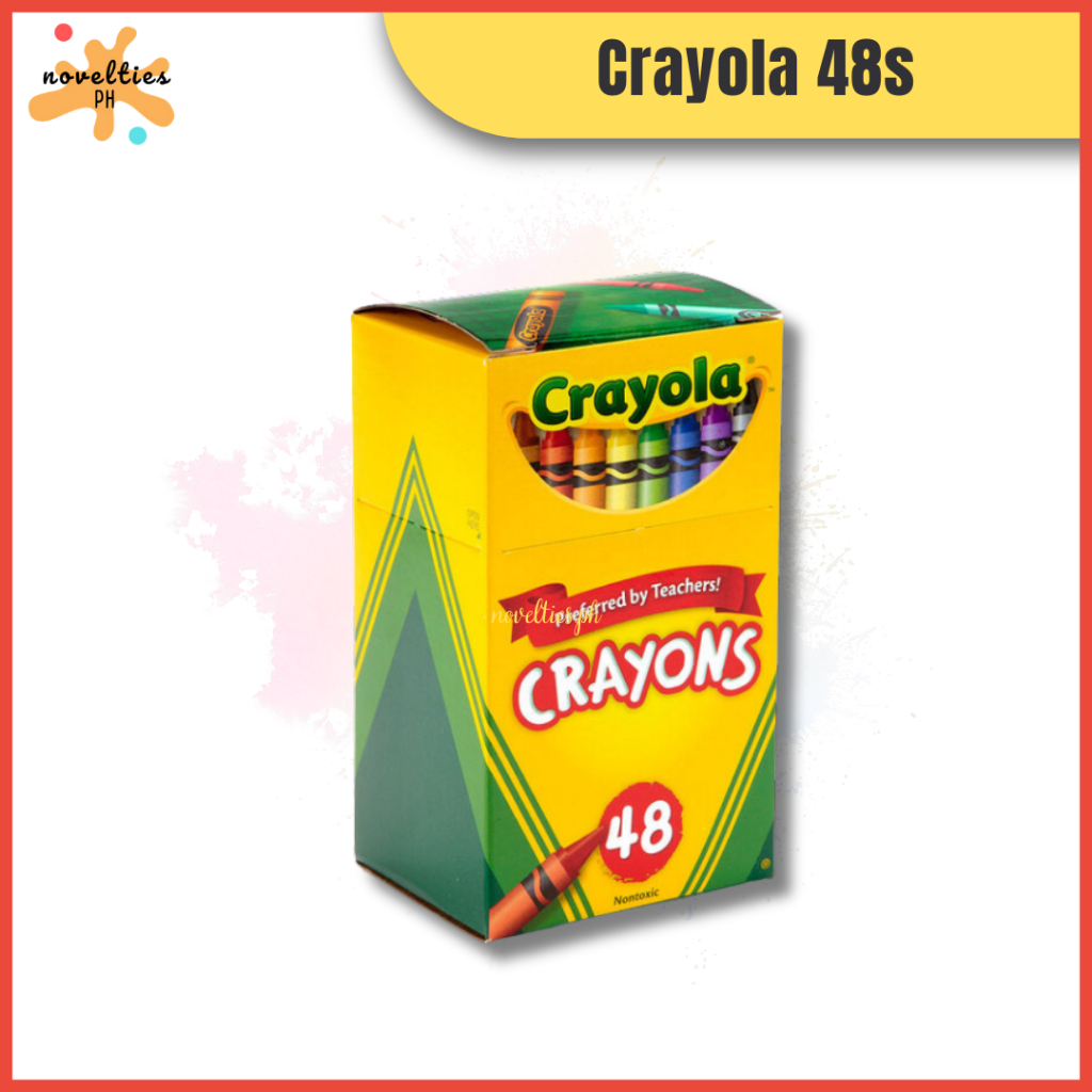 Novelties Crayola 48 Color Crayons for Students 100% Original | Shopee ...