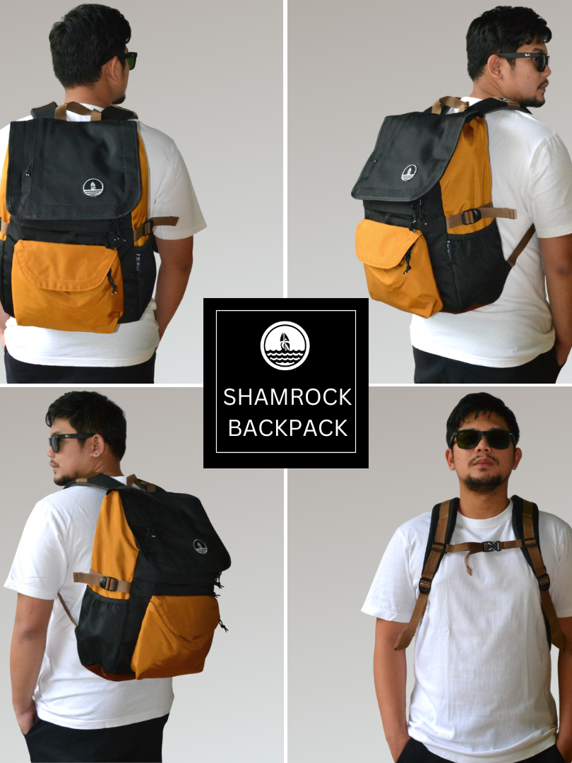SHAMROCK BACKPACK (TRAVEL BAG/SCHOOL BAG/HIKING BACKPACK) Shopee