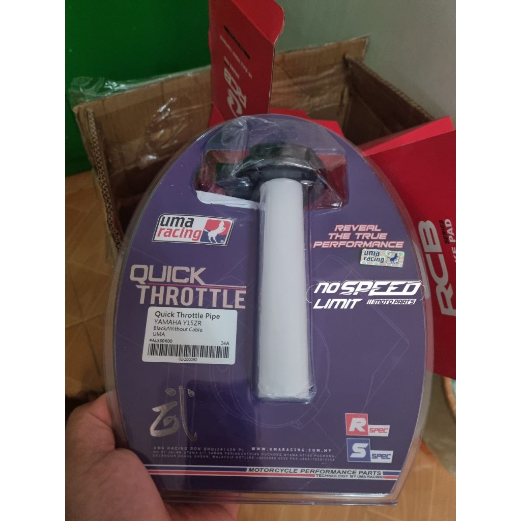 UMA RACING Quick Throttle R15 / SNIPER 150 / NMAX / AEROX (Dual Cable ...
