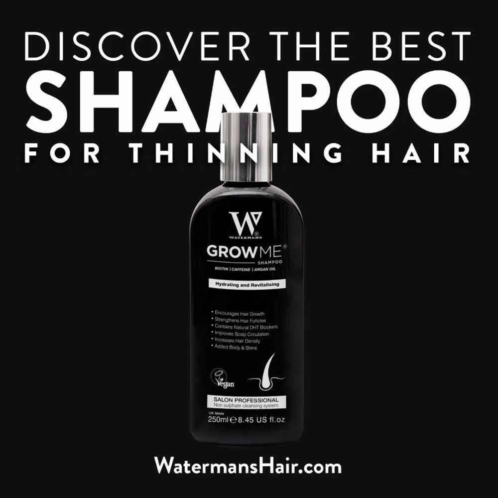 Watermans Grow Me Shampoo 8.45 US fl.oz / 250 ml Salon Professional ...