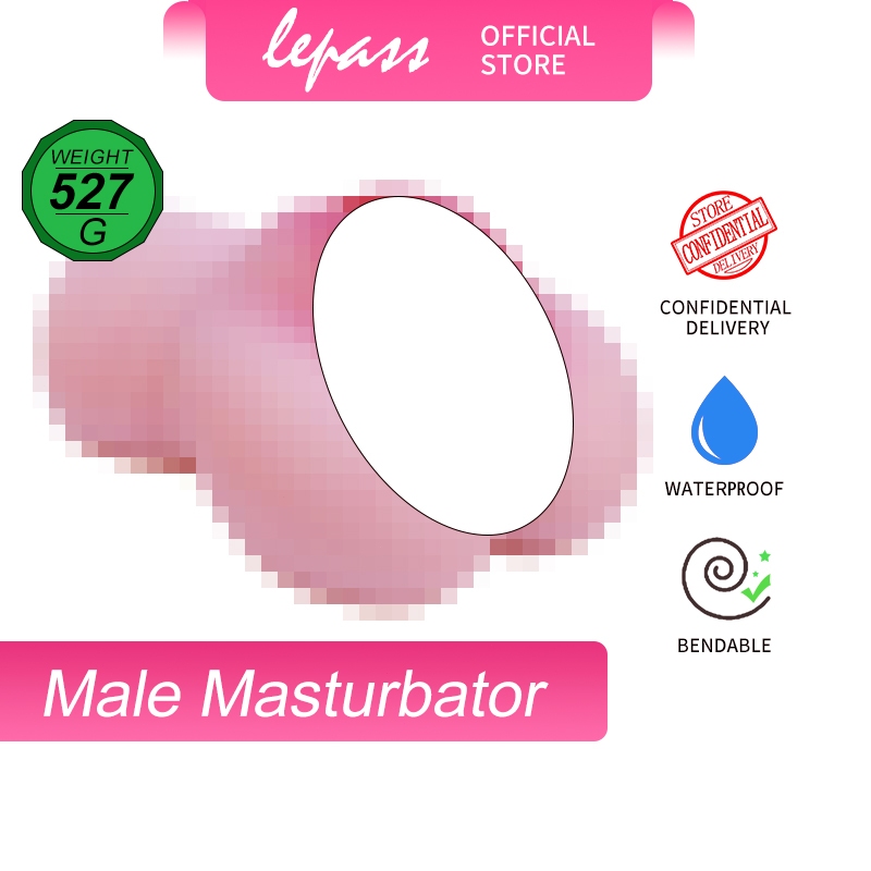 Lepass 2 In 1 Realistic Vagina Male Masturbator Anus Fleshlight Doll