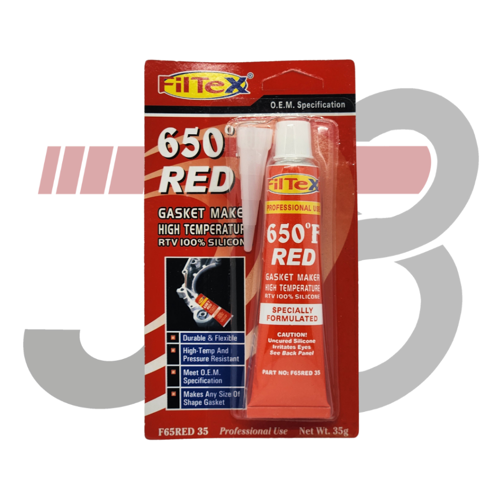 FILTEX Red RTV Silicone Gasket Maker | Shopee Philippines