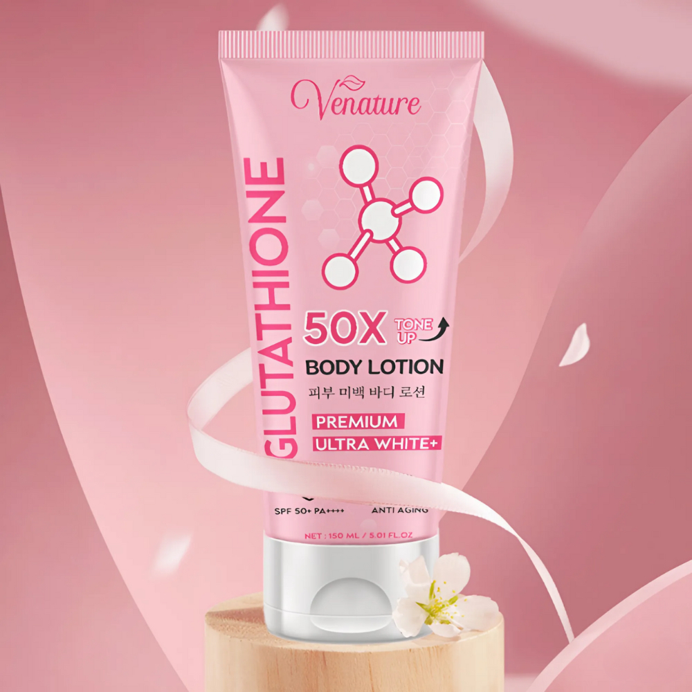 glutathione 50x lotion Venature Glutathione Body Lotion 50x Tone Up 150ml – Tita Guapa's House of  Beauty Products main image 1
