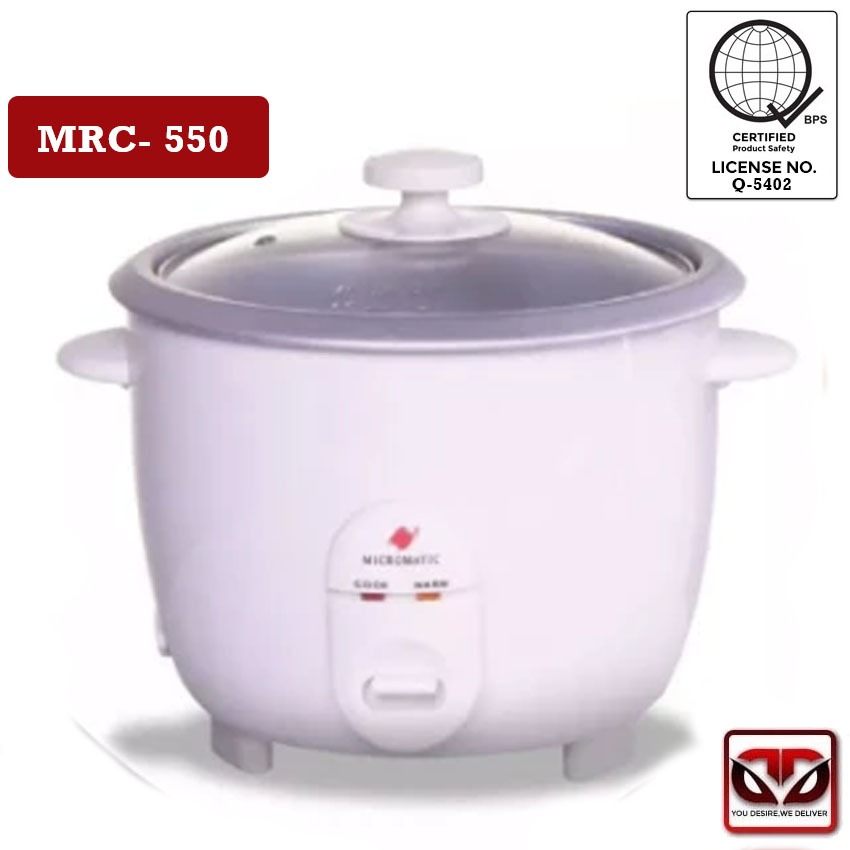 Micromatic MRC-550 Rice Cooker 1.5L | Shopee Philippines