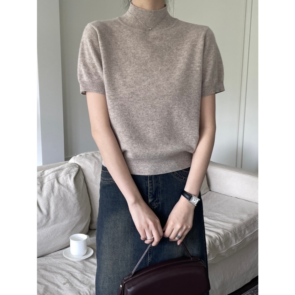 Miss M Turtle Neck Soft Knitted Oversize Top 743 | Shopee Philippines