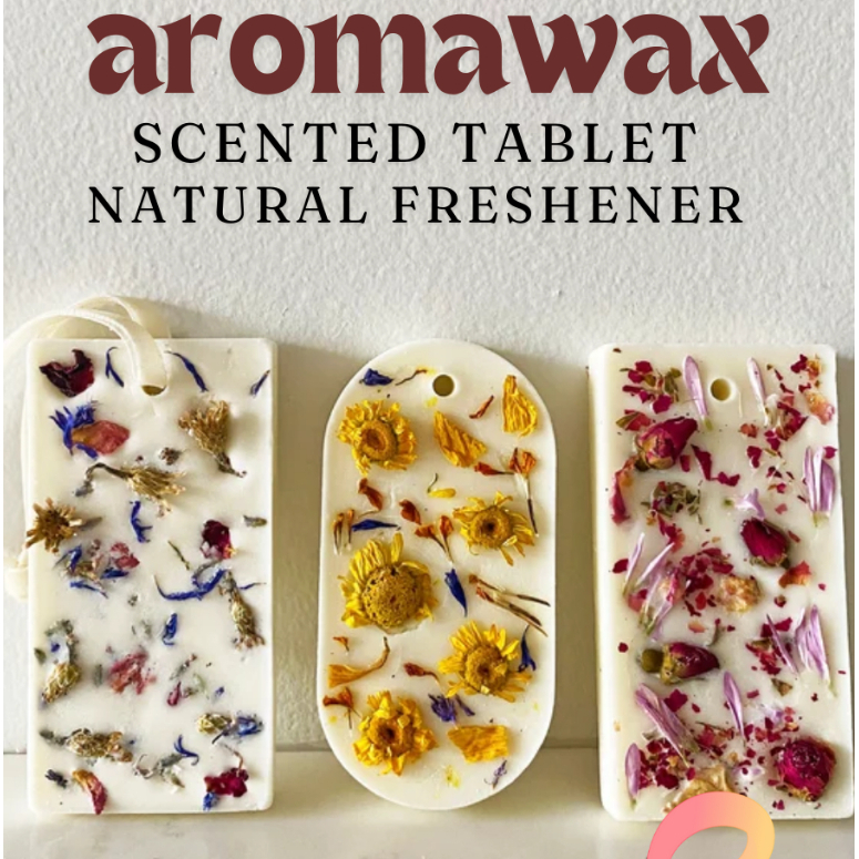 Aroma Wax Scented Tablet (Natural Air Freshener for Room, Car, Wardrobe