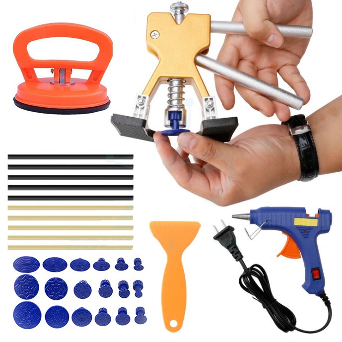 Paintless Dent Removal Car Repair Tool Kit Removing Dents Auto Tools ...