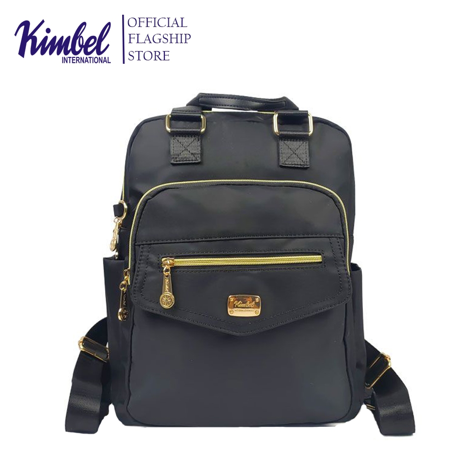 KIMBEL Backpack HGZB6531 Medium Size Satin | Shopee Philippines