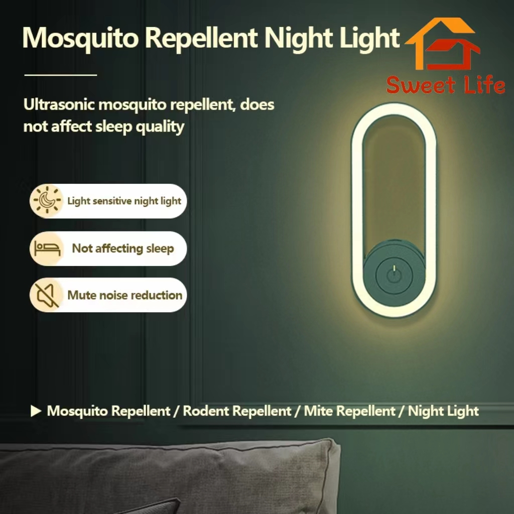 Ultrasonic Pest Repeller Multifunctional Insect Repellent Mosquito ...