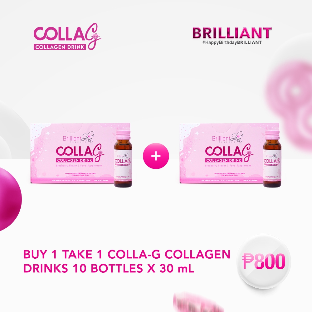 BUY 1 TAKE 1 COLLA G COLLAGEN DRINK EXP202408 | Shopee Philippines