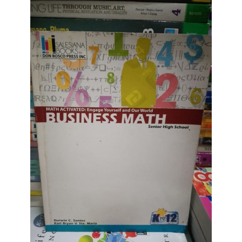 BUSINESS MATH SHS (brandnew | Shopee Philippines