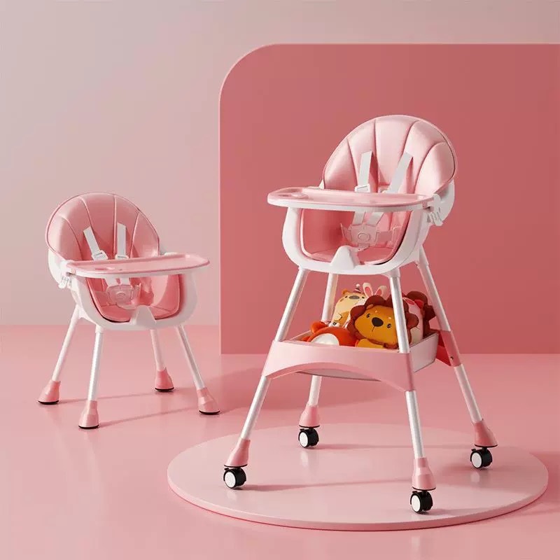 Multifunction Portable Baby High Feeding Chair Foldable Kids Dining ...