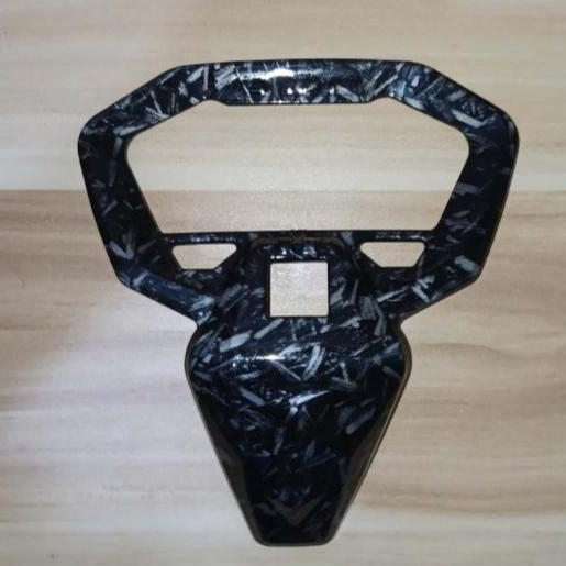 Honda Click 160 Panel Gauge Cover forge carbon | Shopee Philippines