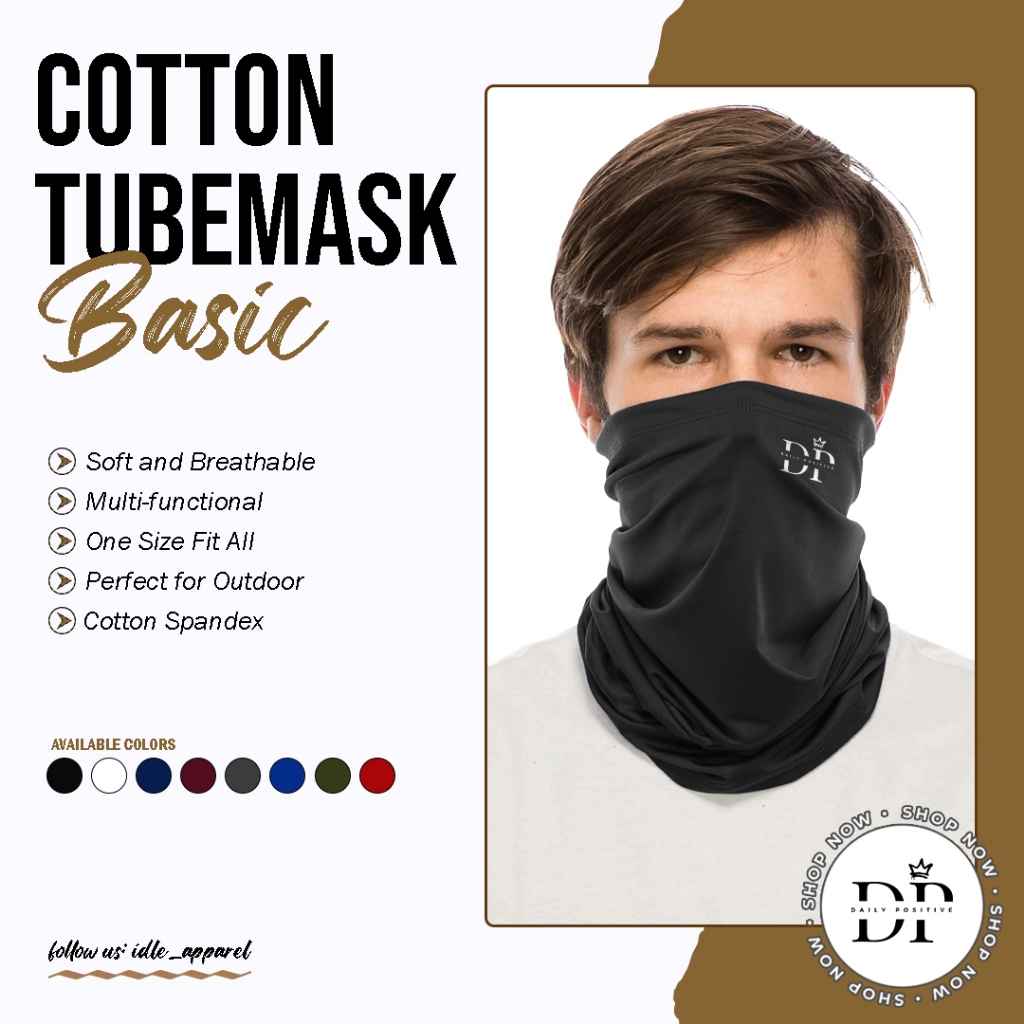 TUBE SCARF MASK - CTM 1.1 - FOR MEN & WOMEN - Neck Gaiter, Headband ...