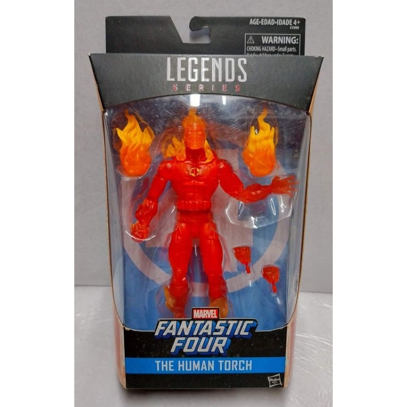 Marvel Legends Series FANTASTIC FOUR The Human Torch (6-inch Action ...