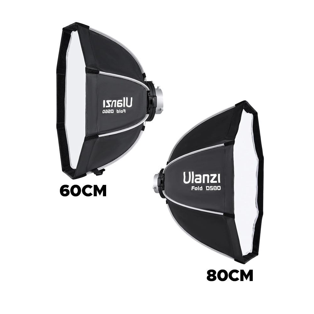 Godox UL-Octa Softbox 60cm - Schnellaufbauende Oktagon Softbox Mit Bowens Adapter