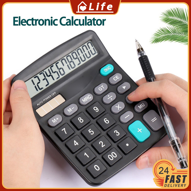 Basic Calculator Digital Scientific Calculator Solar Panel Electronic ...