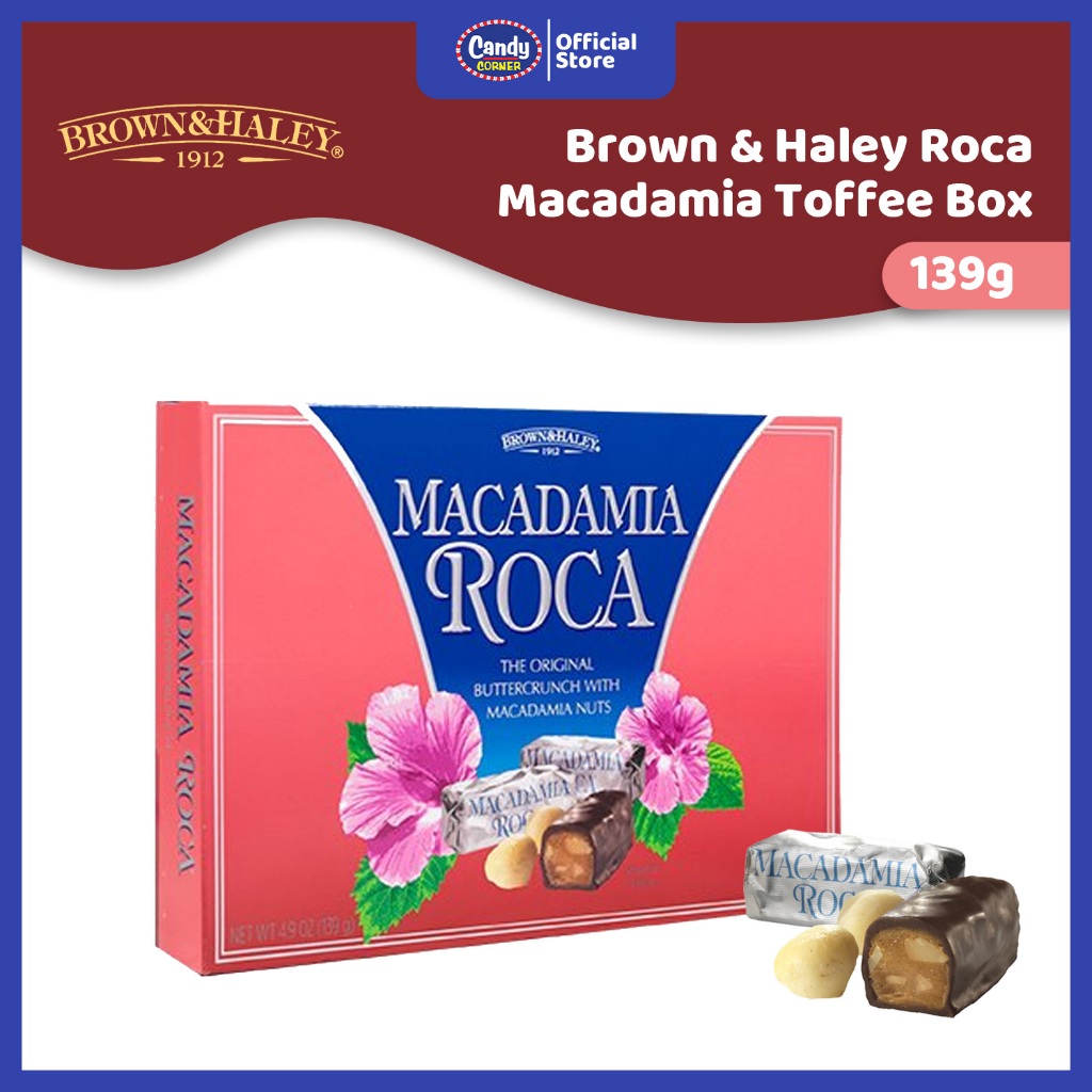 Brown & Haley Macadamia Roca Chocolate Gift Box 139g | Shopee Philippines