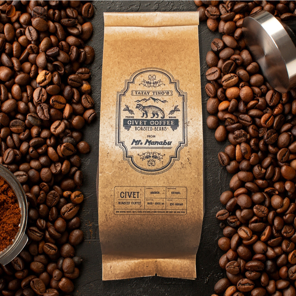 Tatay Tino's Civet Alamid Luwak Coffee Beans 1kg (Whole Sale