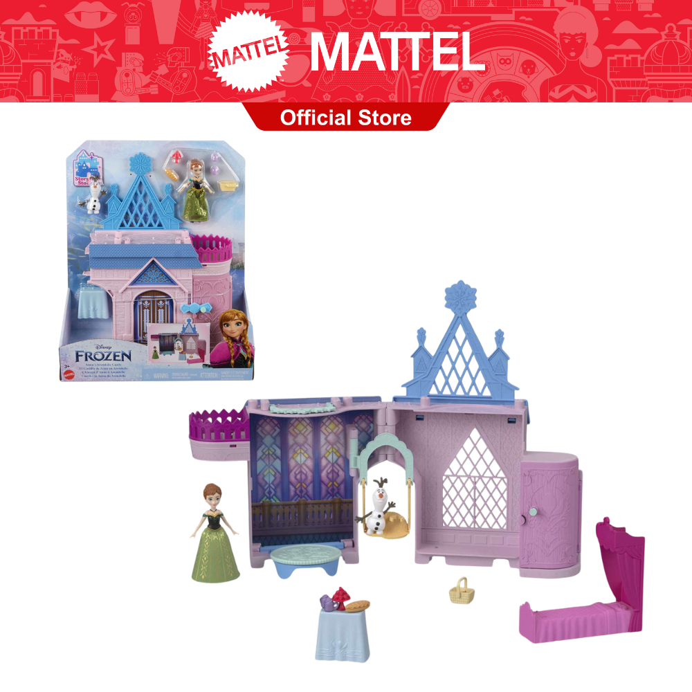 Mattel Disney Frozen Anna Stackable Castle Doll House Playset with ...