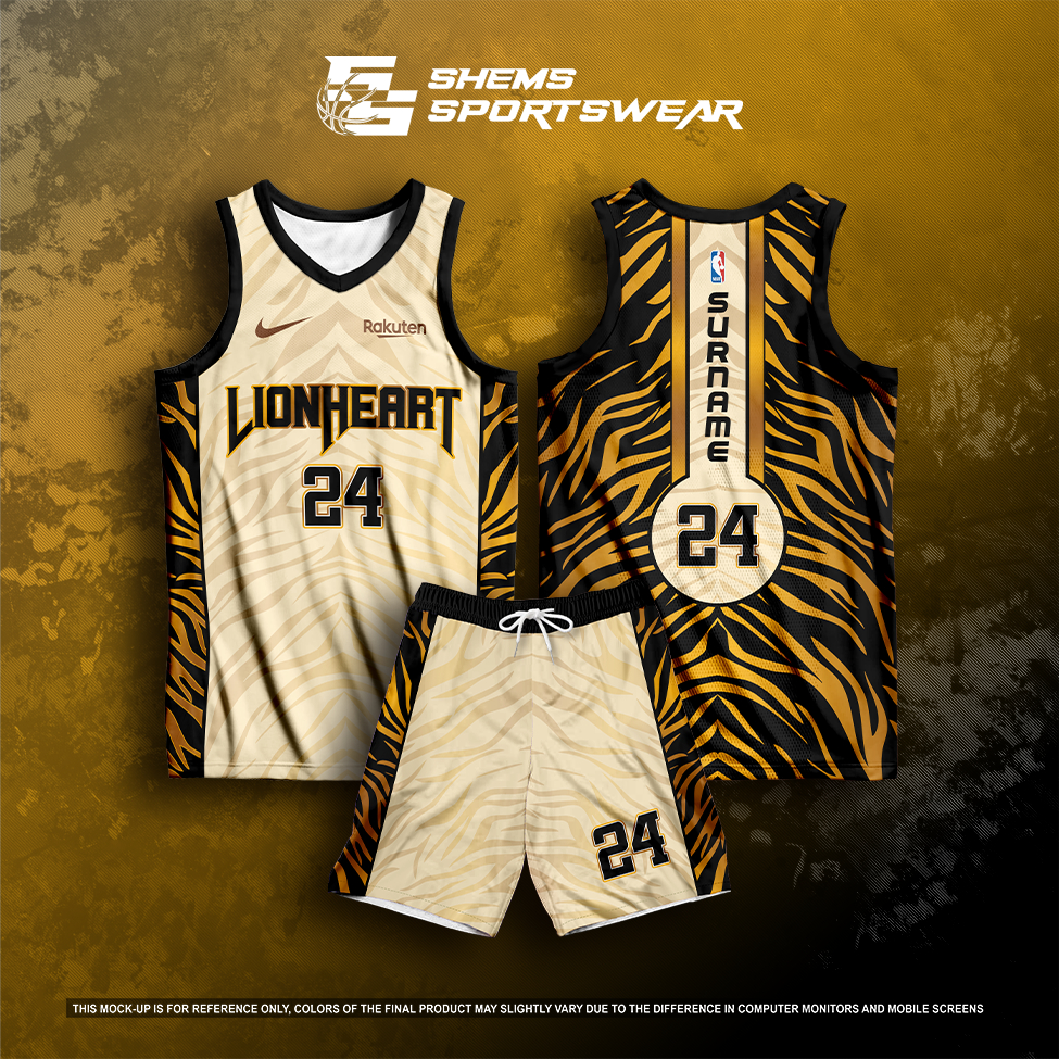 LIONHEART | Customizable Full Sublimation Basketball Jersey ...