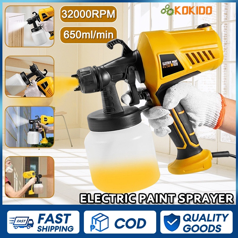 kokido 800ml Electric Spray Gun Paint Spraying Machine High Power High ...