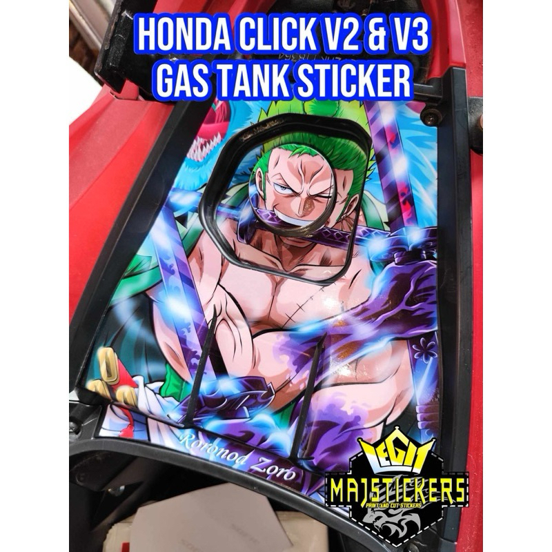 Honda Click Gas Tank Sticker for V2 V3 V4 | Shopee Philippines