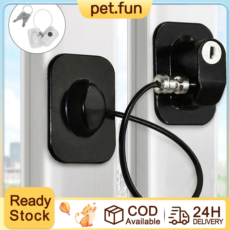 Mini Child Refrigerator Lock with Keys & Strong Adhesive for Cabinet ...