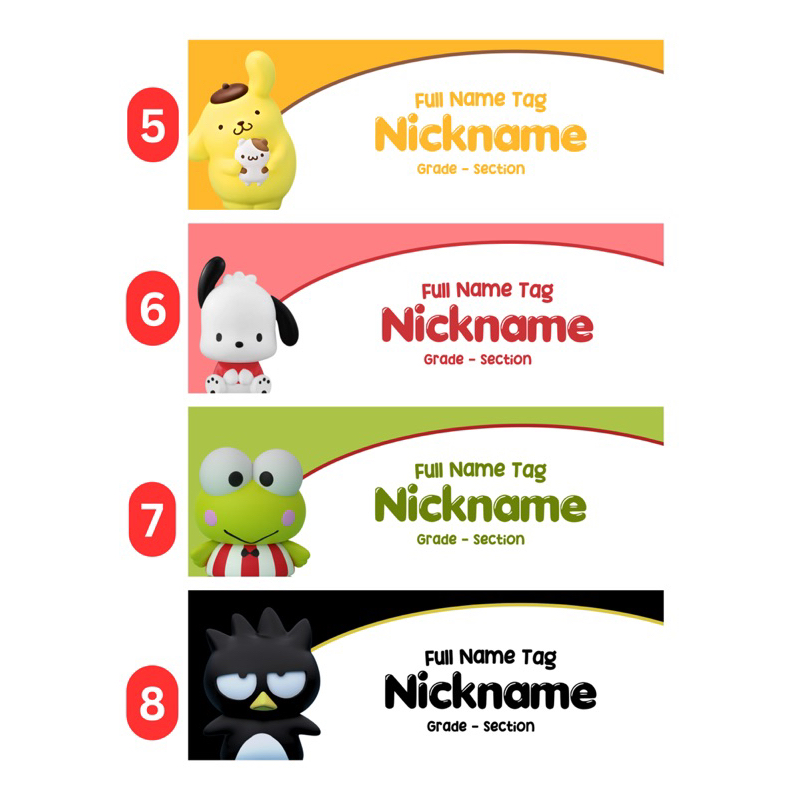 PVC NAME TAG / Name Tag / part 1 | Shopee Philippines