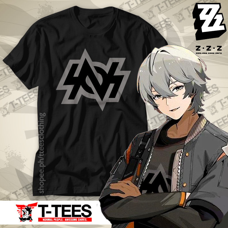 T-TEES - Zenless Zone Zero - Wise Cosplay Shirt - ZZZ | Shopee Philippines