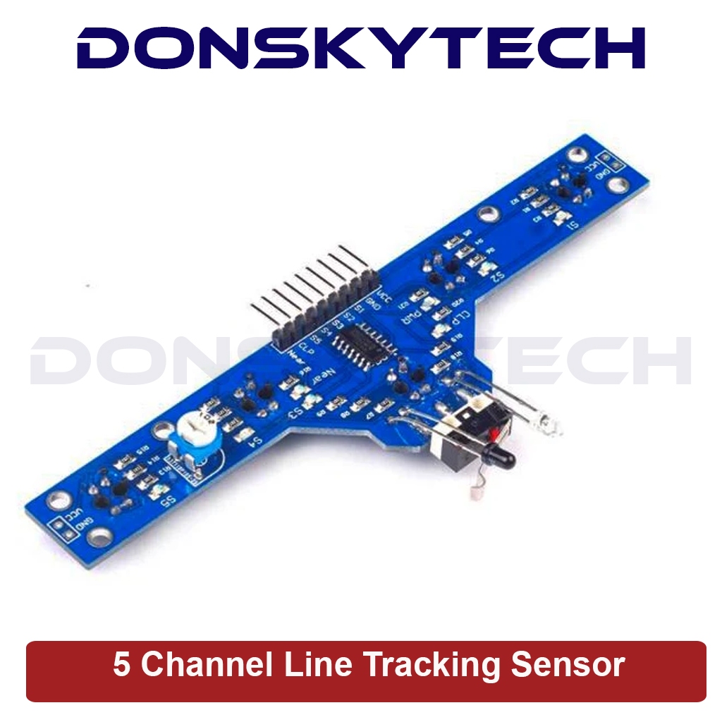 5 Channel Line Tracking Tracing Sensor Module | Shopee Philippines