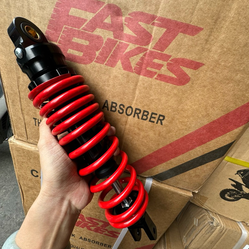 fastbikes rear shock for mio/beat fi/mio i 125/skydrive 300mm | Shopee ...