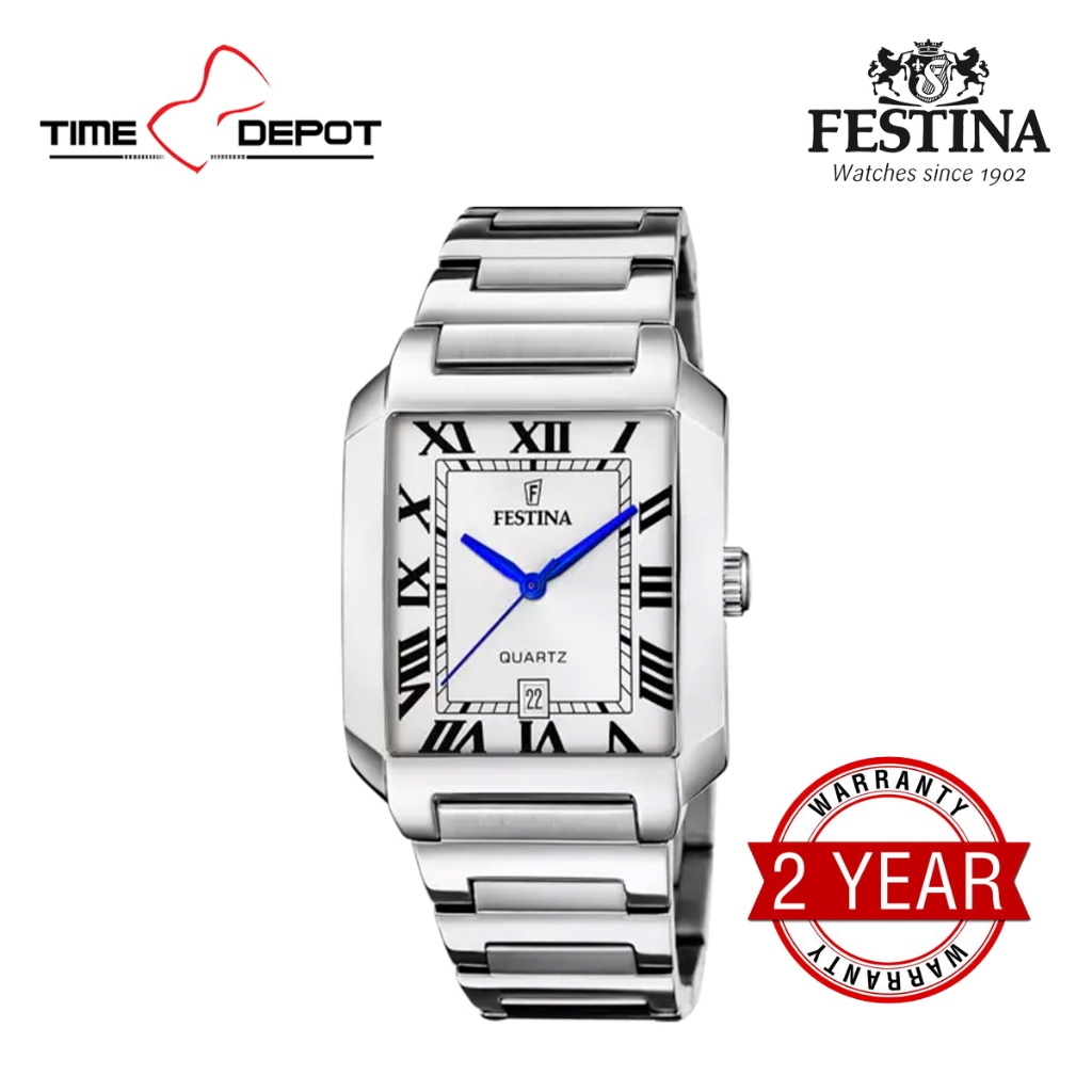 Men's Watch Festina F20677/5 Silver