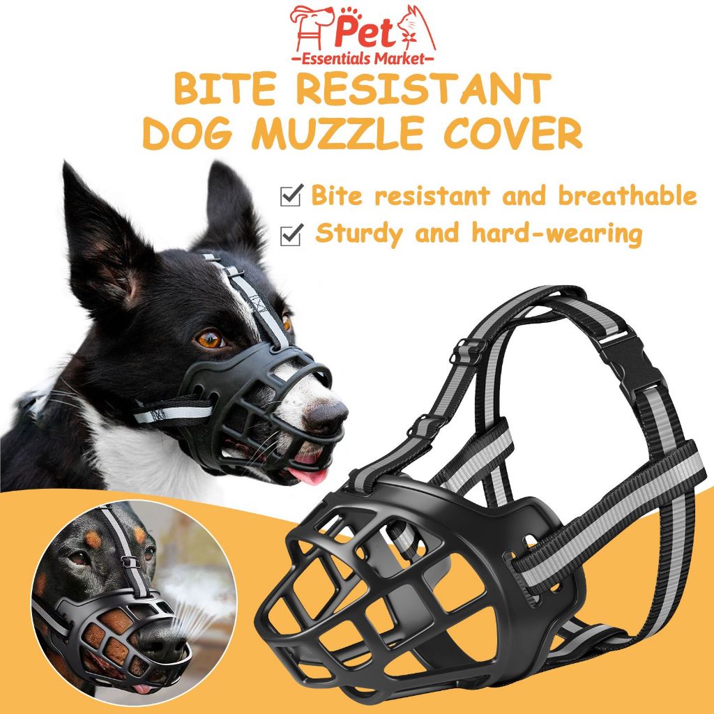 Dog intracoastal muzzle pet stock