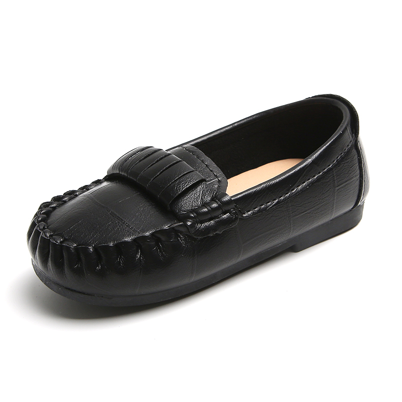 Baby loafers toddler shoes soft soled casual shoes kids loafers Small leather shoes kids shoes