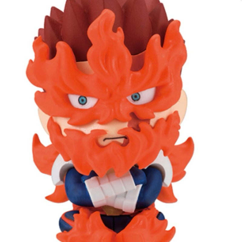 My hero academia Endeavor / Enji todoroki mini chibi Figure | Shopee ...