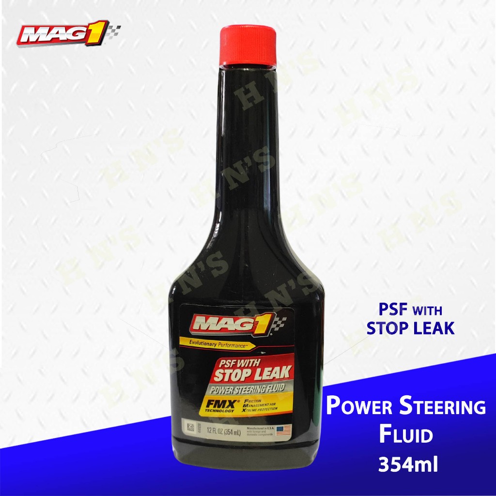 MAG 1 Stop Leak Power Steering Fluid ( PSF ) 354ml | Shopee Philippines