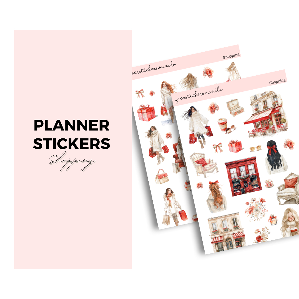 Planner Stickers - Shopping | Shopee Philippines