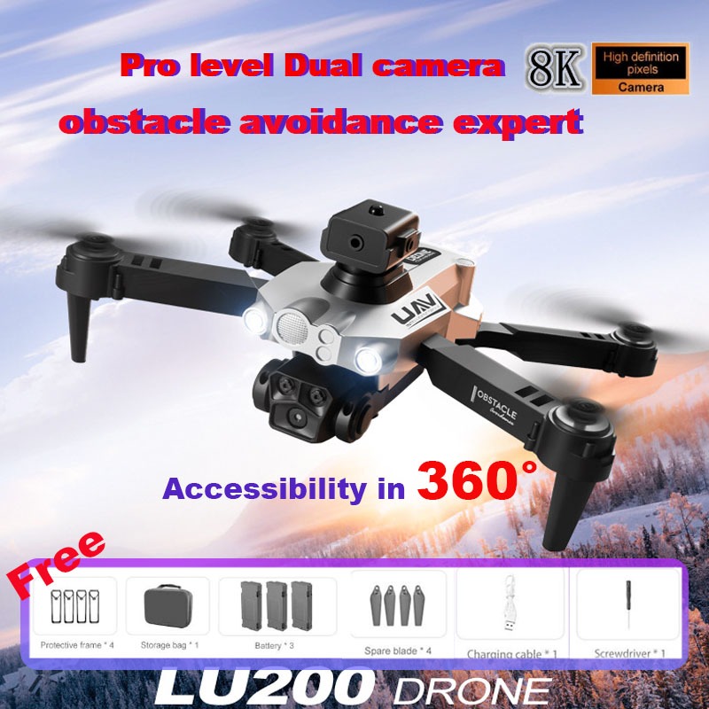 Drones with Camera 8K Original Portable Camera Optical 360° Wide Angle ...