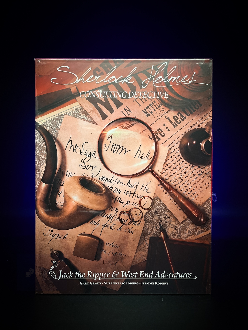 Sherlock Holmes Consulting Detective: Jack The Ripper & West End Avventure - Gioco Da Tavolo, Versione Olandese, 10 Casi Indipendenti
