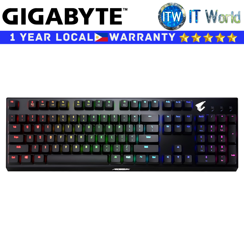 Itw | Gigabyte Gaming Optical Mechanical Keyboard Aorus K9 RGB Blue ...