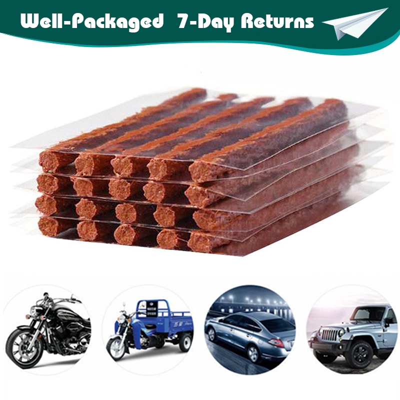 20PCS Tire Repair Strip Rubber Tire Repair Plugs Self Vulcanizing ...